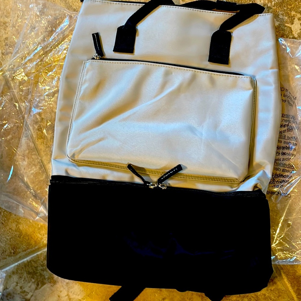 Weather resistant, stylish backpack NWT